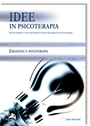 Idee in Psicoterapia 
Emozioni e psicoterapia 
 Vol. 1, N. 2, 2008